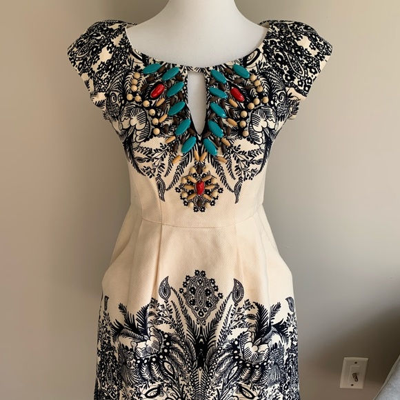 Nanette Lepore Beaded Mini Dress - Picture 2 of 8